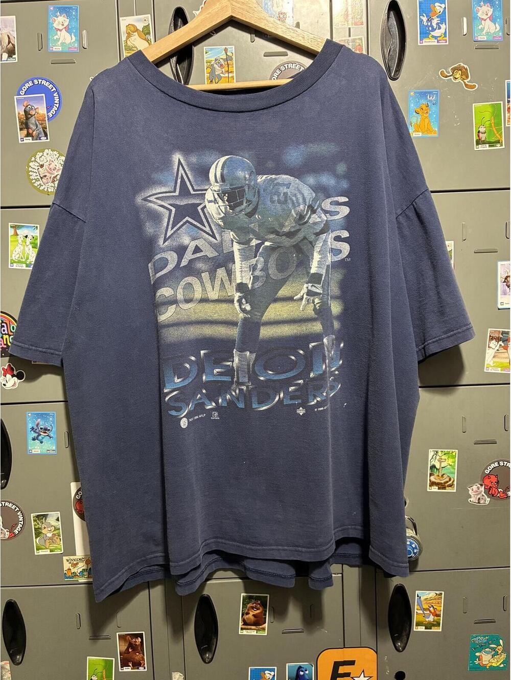 1996 Deion Sanders Dallas Cowboys vintage graphic tee 28x28